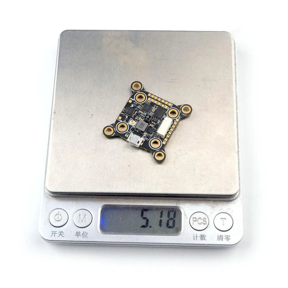 Happymodel Pancake 2-6S AIO F4 Flight Controller Built-in SPI ELRS 2.4G and 400mw Openvtx Compatible with 20×20 and 35.5×35.5 Stack - Makerfire