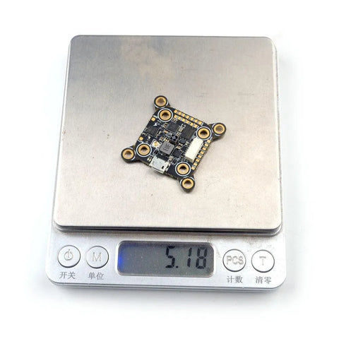 Happymodel Pancake 2-6S AIO F4 Flight Controller Built-in SPI ELRS 2.4G and 400mw Openvtx Compatible with 20×20 and 35.5×35.5 Stack - Makerfire