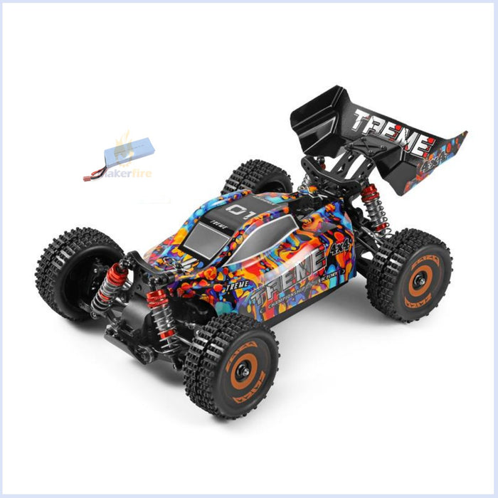 WLtoys 184016 High-Speed 75km/h Electric 4WD 2.4G Brushless Racing RC Car: Perfect for Off-Road Drifting - Makerfire
