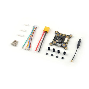 Happymodel Pancake 2-6S AIO F4 Flight Controller Built-in SPI ELRS 2.4G and 400mw Openvtx Compatible with 20×20 and 35.5×35.5 Stack - Makerfire