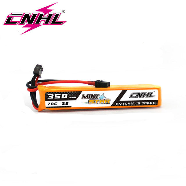 CNHL Ministar HV 350mah 11.4v 3S 70C Lipo Battery with XT30 Plug(Pack of 3)