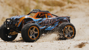 Wltoys New Model 104009 Brushed RTR Racing Truck 1/12 2.4G 4WD 45km/h Metal - Makerfire