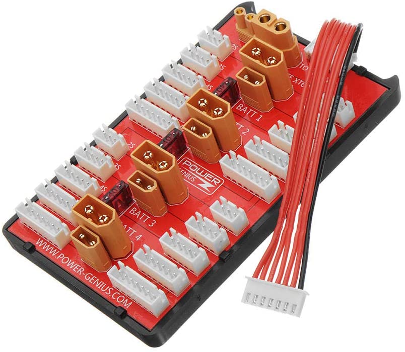 XT30 XT60 Balance Board Lipo Battery Parallel Charging Board 2 in 1 PG Parallel for 2S-6S Lipo Battery - Makerfire