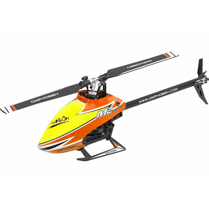 OMPHOBBY M2 EXP 6CH 3D Flybarless Dual Brushless Motor Direct Drive RC Helicopter PNP with Open Flight Controller
