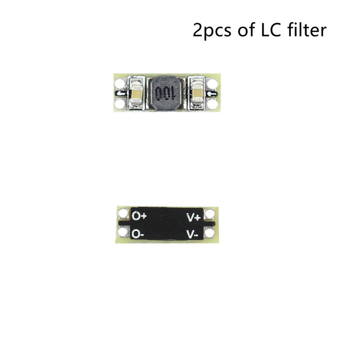 2 個 LC 電源フィルター 1A 16V 1-4S 入力屋内および屋外 FPV ミニレーシングドローンアップグレードバージョン