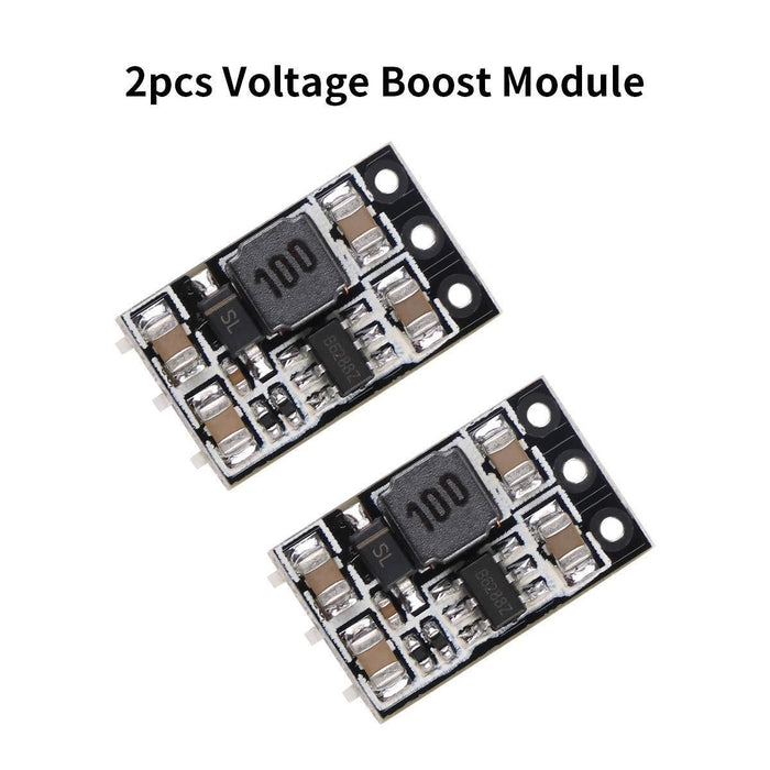Voltage Step Up Boost Modules 1S 3.7V in 5V out for FPV Drones (Pack of 2)