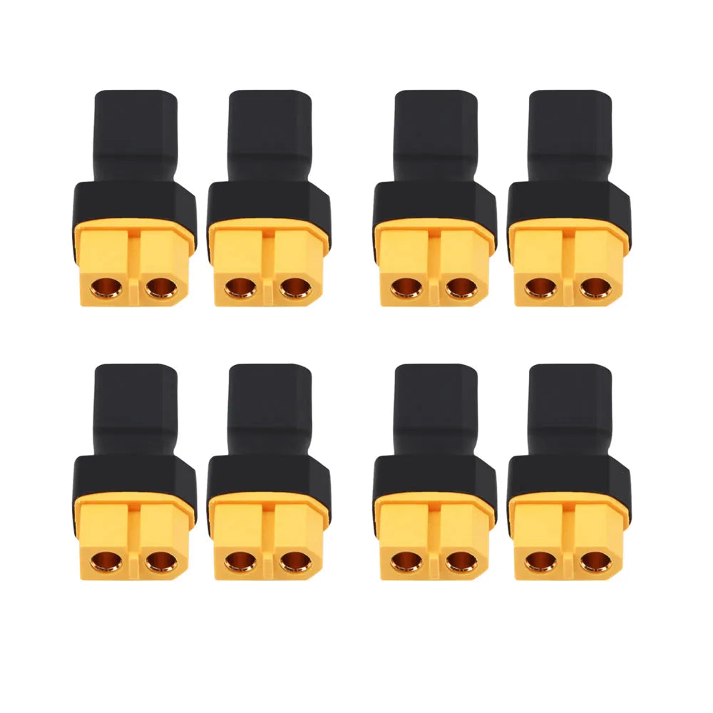 XT60 to XT30 Plug Female Male Adapter Converter for RC Lipo Battery FPV Drone - Makerfire