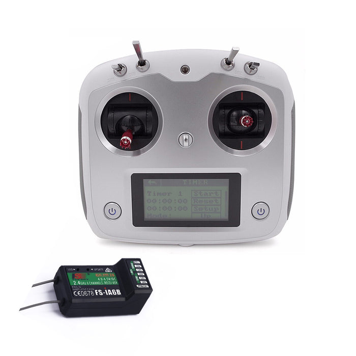 Flysky FS-I6S RC Transmitter Tx 2.4G 10CH with IA6B Receiver/without IA6B Receiver