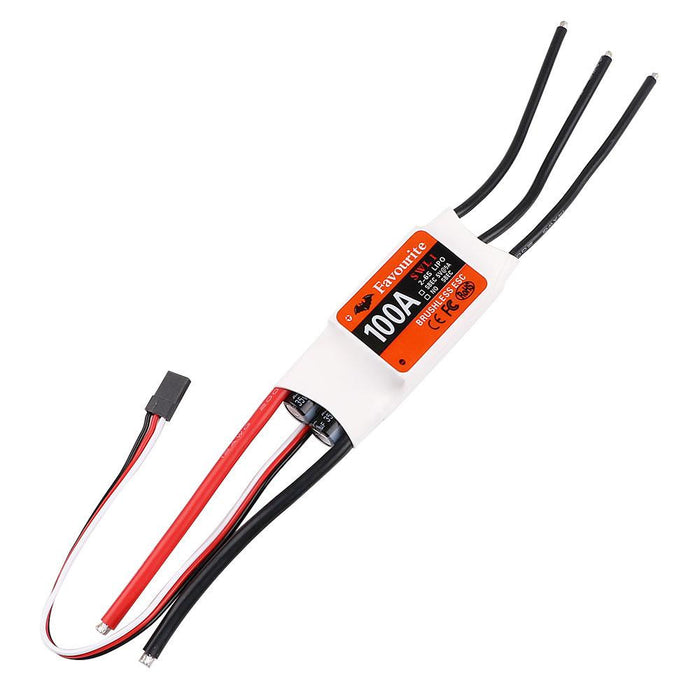 Favourite FVT Swallow Series 100A 2-6S Brushless ESC With 5V 5A SBEC For RC Airplane