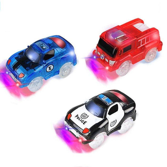 Car and Tracks, Magic Track Cars with 5 LED Lights