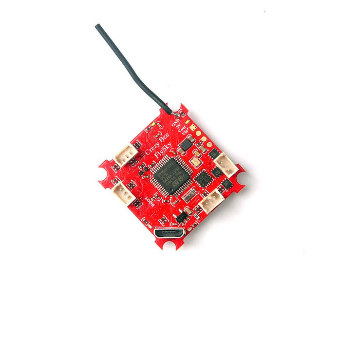 Crazybee F3 Flight Controller 4 IN 1 5A 1S BLheli_S ESC compatible with Frsky D8 or Flysky Receiver