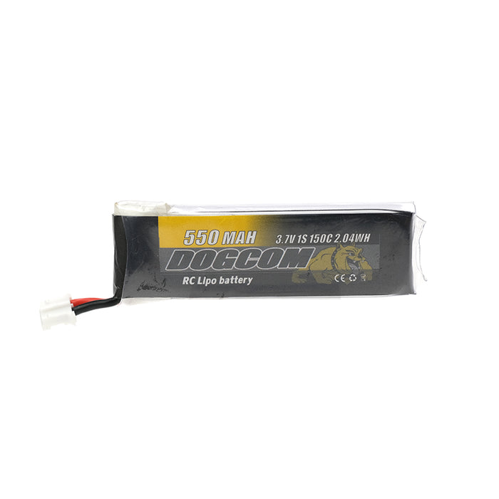DOGCOM 550mAh 150C 1S 3.7V FPV lipo Battery BT2.0/PH2.0(Pack of 4) - Makerfire