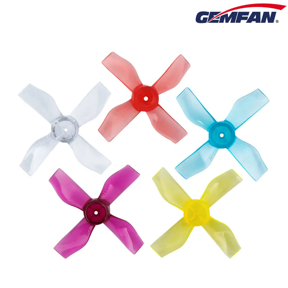 Gemfan 31MM 1220-4 Four-blade 31mm Center Hole Dia 1mm Propeller(Pack of 20) - Makerfire