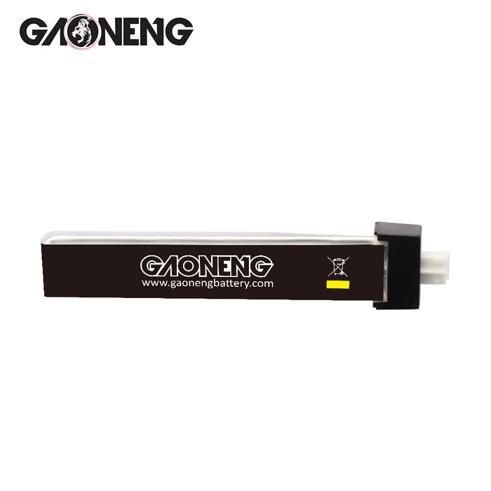 GNB/GAONENG 380mAh HV 1S Lipo Battery FPV Battery 60/120C 3.8V with PH 2.0 Powerwhoop Connector for Tiny Whoop Drone Blade Inductrix(Pack of 6) - Makerfire