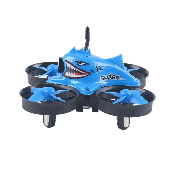 Makerfire Armor Blue Shark V2 Mini FPV Racing Drone Altitude Hold with FPV Goggle