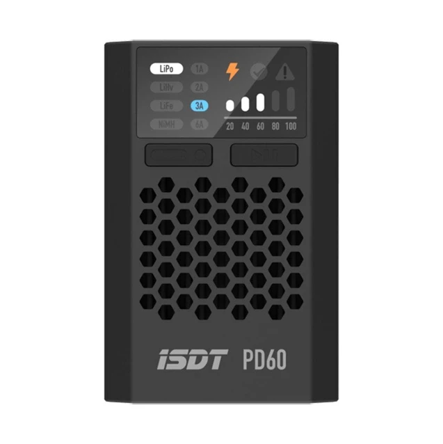 ISDT PD60 60W 6A Battery Balance Charger Type-C Input