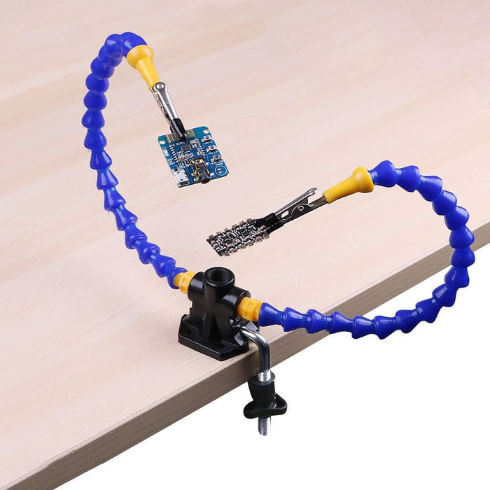 Flexible Helping Hands Soldering, Soldering Station Tool Simple Design for Easy Operation
