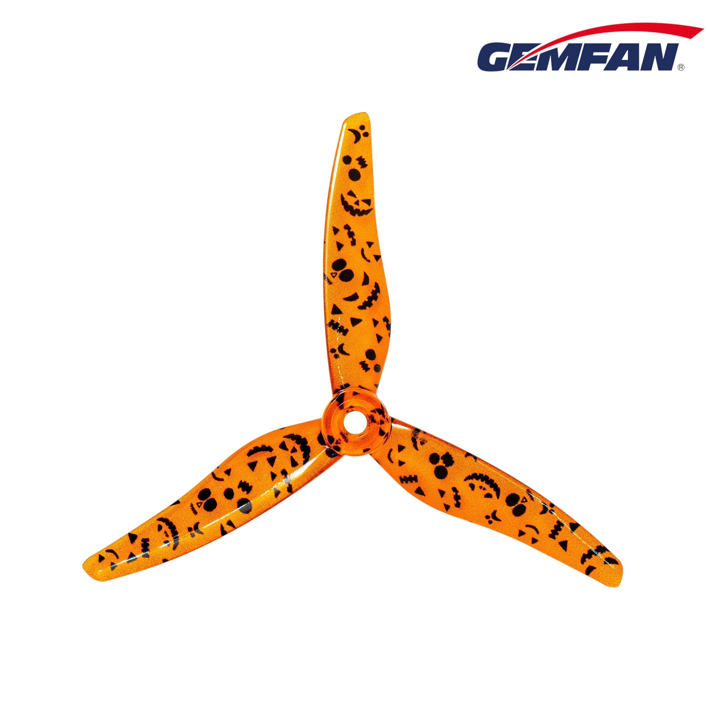 Gemfan Halloween 51466 V2 Three Blade Propeller(Pack of 12) - Makerfire