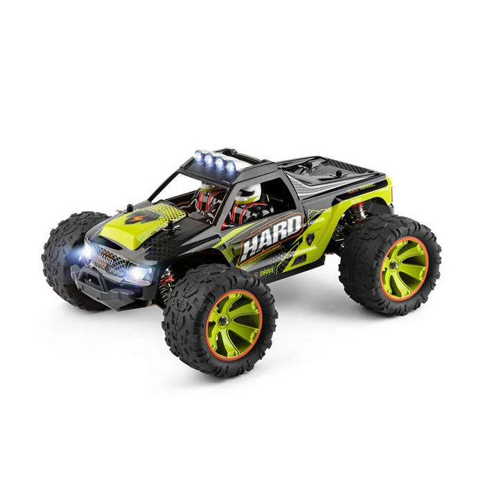 WLToys 144002  1/14 Scale 4WD 50km/h Brushed RC Truck  LED Light Big Foot