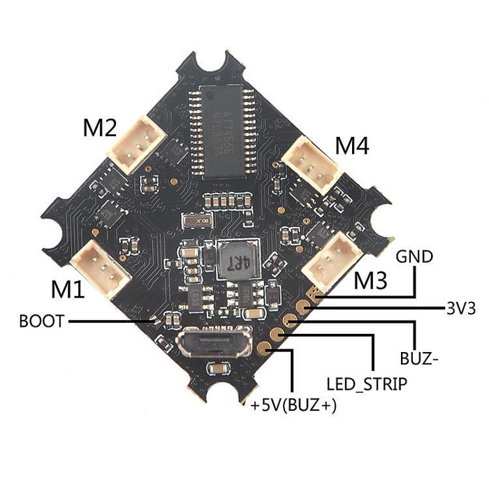 Beecore_BL F3 FC 1s Brushless 4 in 1 Flight Controller Built-in OSD for tinywhoop