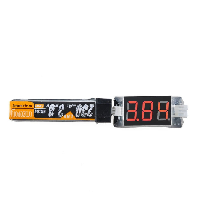 1S Battery checker/Voltmeter for 1s battery  2V--5.5V