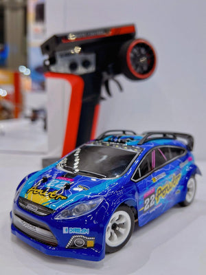 WLTOYS 284010 1/28 2.4G 4WD Brushed RC Rally Car Vehicles RTR Model with Light - Makerfire