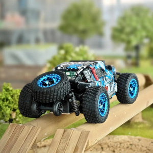WLTOYS 284161 2.4G 4WD 1/28 30KM/H Brushed RC Off-Road Full Proportional Vehicle with LED Lights - Makerfire
