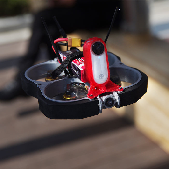GEELANG LIGO78X Cinewhoop FPV Racing Drone con monturas de cámara de pulgar 360go