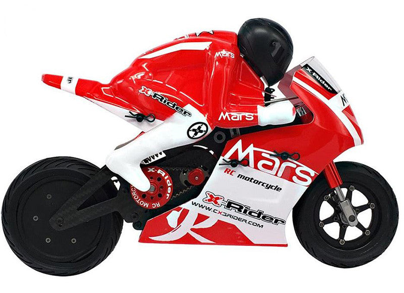 X-Rider Mars RTR 1/8 2WD 電動 RC オートバイ オンロード 三輪車