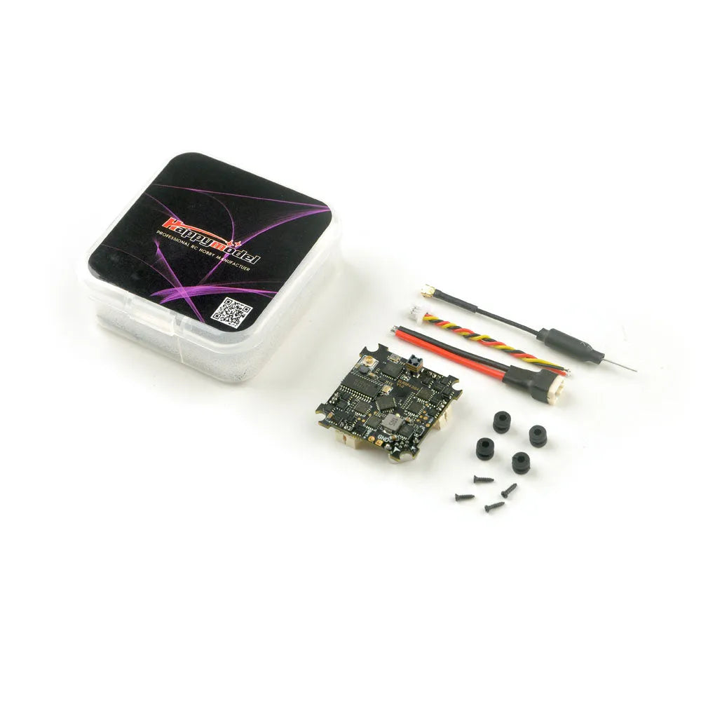 Happymodel ELRS F4 2G4 AIO 5in1 Flight controller built-in SPI 2.4GHz ELRS Receiver - Makerfire