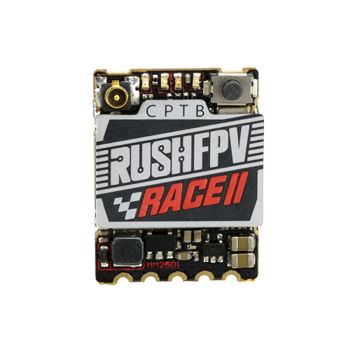 RUSH FPV TANK RACE 2 RACE II 5.8G 48CH PitMode 25mW 100mW 200mW Max Adjustable SmartAudio FPV VTX 20X15mm for FPV Drone