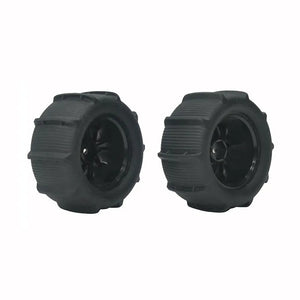 80mm Snow Sand Tires Wheels for Wltoys 1/14 1/16 144010 104001 124016 124017 RC Car(Pack of 4) - Makerfire