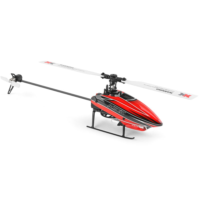 WLtoys XK K110S 6CH 3D 6G sistema de juguetes de Control remoto Motor sin escobillas 2,4G RC helicóptero BNF/RTF Compatible con Futaba S-FHSS