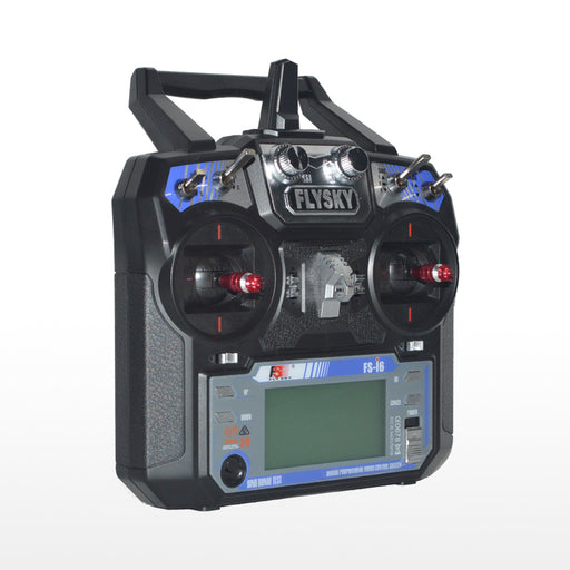 FlySky FS-i6 2.4G 6CH AFHDS RC Radion Transmitter Without Receiver for RC FPV Drone - Mode 2 Left