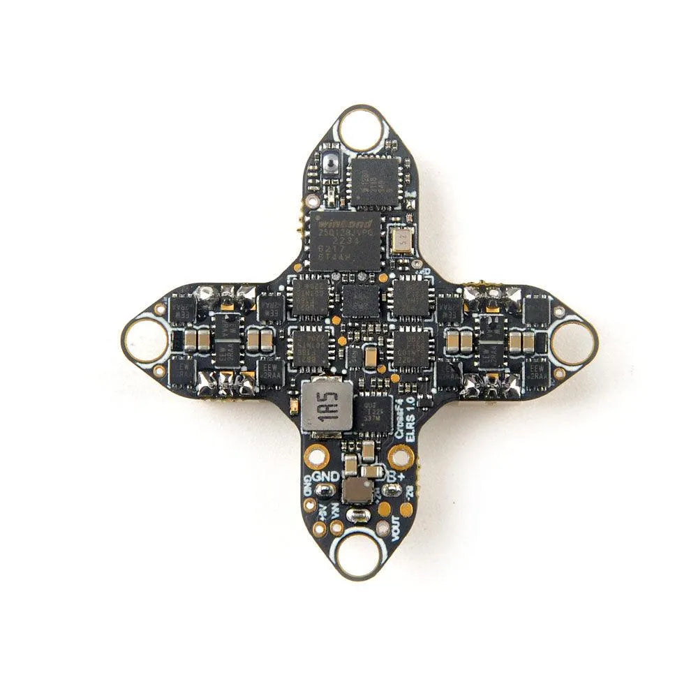 Happymodel CrossF4 ELRS 1-2S Flight Controller for Tinywhoop with BMI270 IMU and Serial UART ELRS V3.0 Receiver - Makerfire
