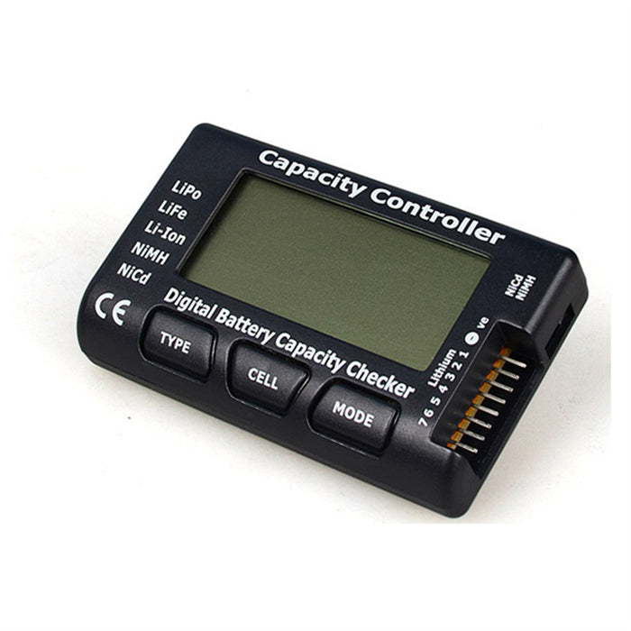 Digital Battery Capacity Voltage Checker Controller Tester with LCD for LiPo LiFe Li-ion NiMH Battery