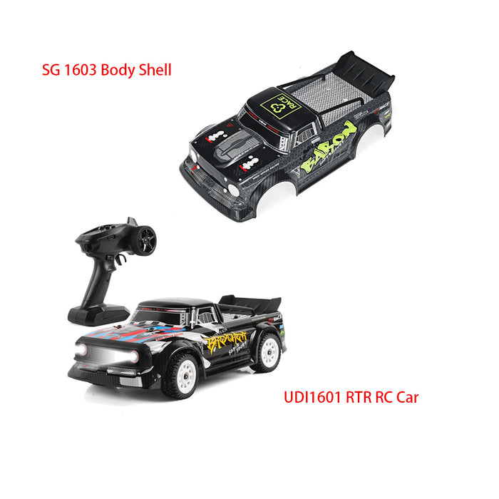 UDIRC 1601 1:16 2.4G 4WD RC Racing Car High Speed Car RTR Drift Alloy Off Road Car Toys Models Gifts for Children