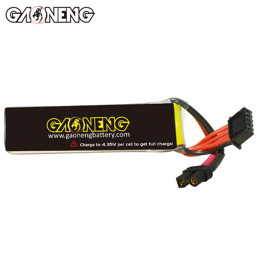 GAONENG GNB 4S 15.2V 660mAh 90C XT30 LiPo Battery(Pack of 2) - Makerfire