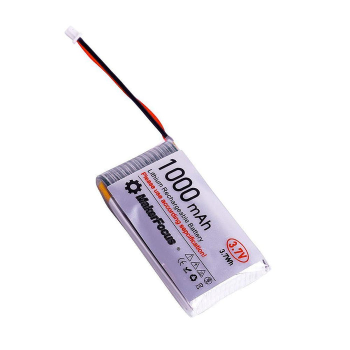 4pcs 802540 3.7V 1000mAh Batería recargable de litio con conector PH 1.25