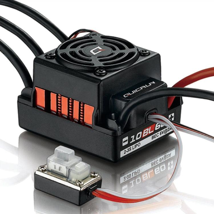 Hobbywing QuicRun 10BL60 60A Brushless Sensorless Waterproof ESC Speed Controller 1/10 - Makerfire