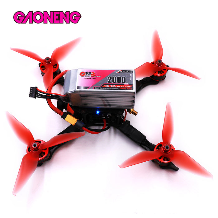 GNB 2000Mah 4S 14.8V 130C / 260C Lipo Battery With XT60 Plug For FPV Racing Drone RC Quadcopter Multirotor Parts