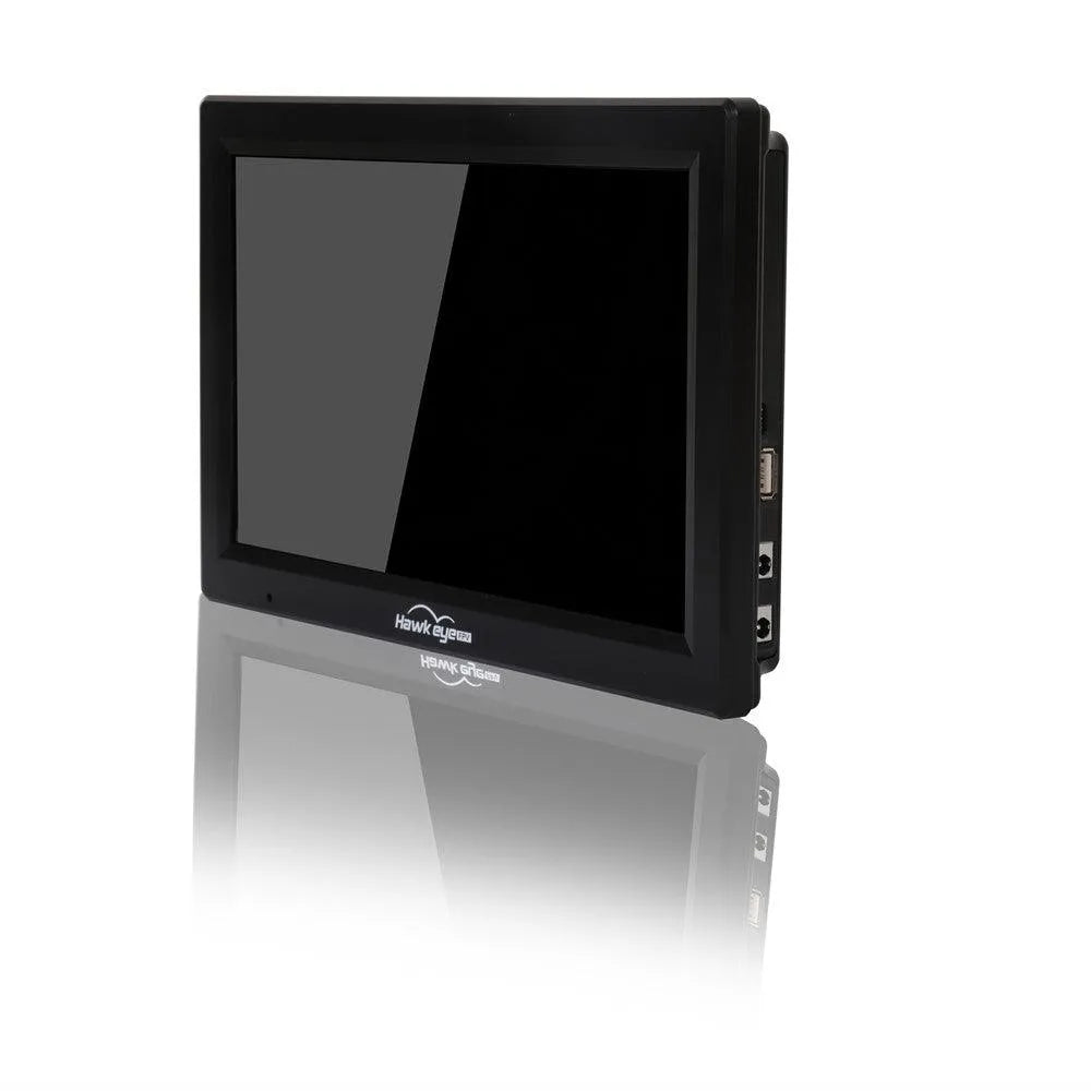 Hawkeye Little Pilot Captain 10 inch IPS 1280x720 1000lux 5.8G 48CH Diversity DVR FPV Monitor 3S-6S for RC FPV Racing - Makerfire