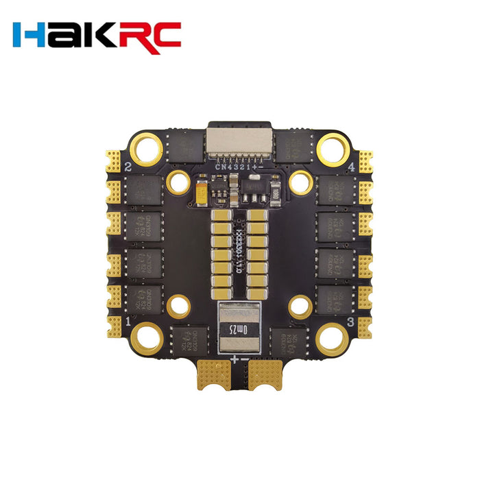 HAKRC 8B45A 45A BLheli_S 2-6S 4In1 Brushless ESC DShot150/300/600 Double Hole Distance for RC FPV Racing Drone