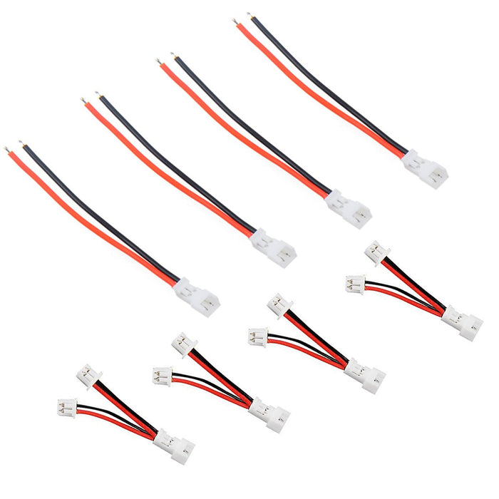 4 piezas Blade Inductrix Ultra Micro JST Y Splitter y Micro JST Cable conector de 1,25 mm