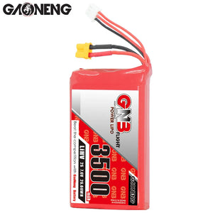 GNB 3500mAh 7.6V 2S LiPo LiHv Battery XT30 Plug for Frsky ACCST Q X7 Transmitter Remote Controller - Makerfire