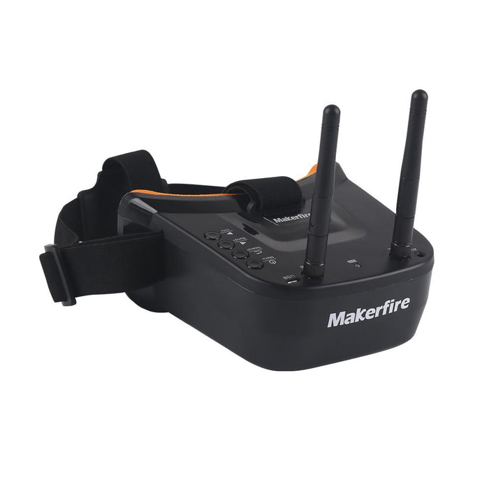 Makerfire VR007 Pro ミニ FPV ゴーグル AV 信号出力をサポート (外部 DVR を接続)