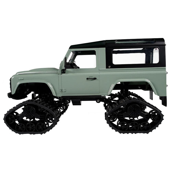 Fayee FY003AB 2.4G 1:16 4WD Metal Frame Off-road RC Car RTR Snow Tires - Green