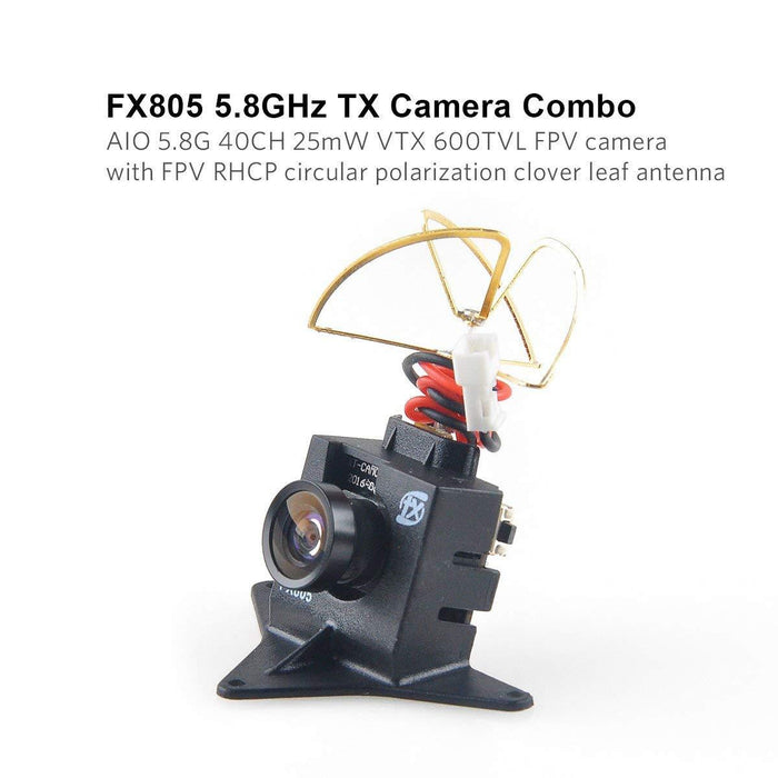 FX805 FPV AIO カメラ 600TVL 5.8GHz 25mW トランスミッター VTX コンボ NTSC