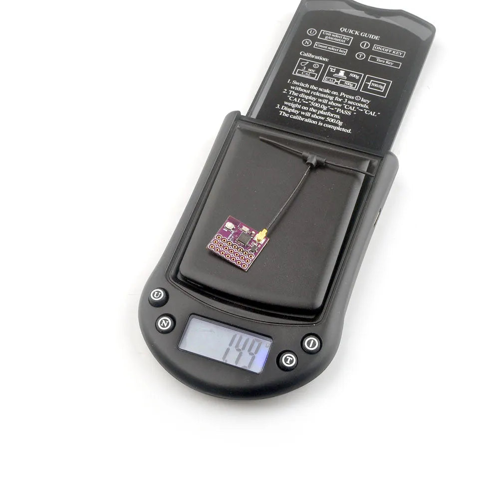 Happymodel ExpressLRS ELRS EPW6 TCXO Receiver: 2.4GHz 6CH Control for Fixed-wing - Makerfire