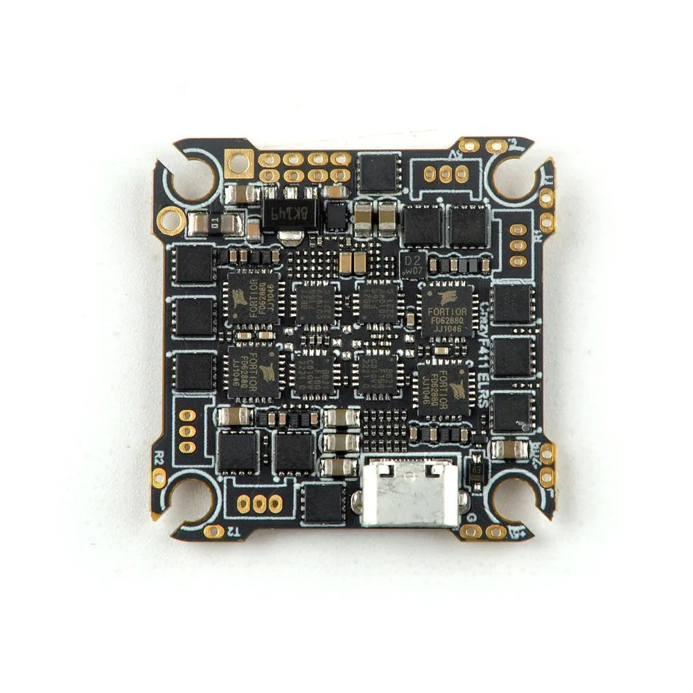 Happymodel CrazyF411 ELRS AIO 4in1 Flight controller built-in UART 2.4G ELRS and 20A ESC for Toothpick - Makerfire